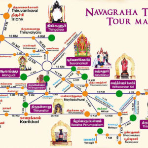 Navagraha Temples Route Map